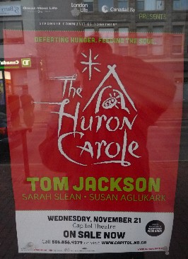 Huron Carole poster © 2012